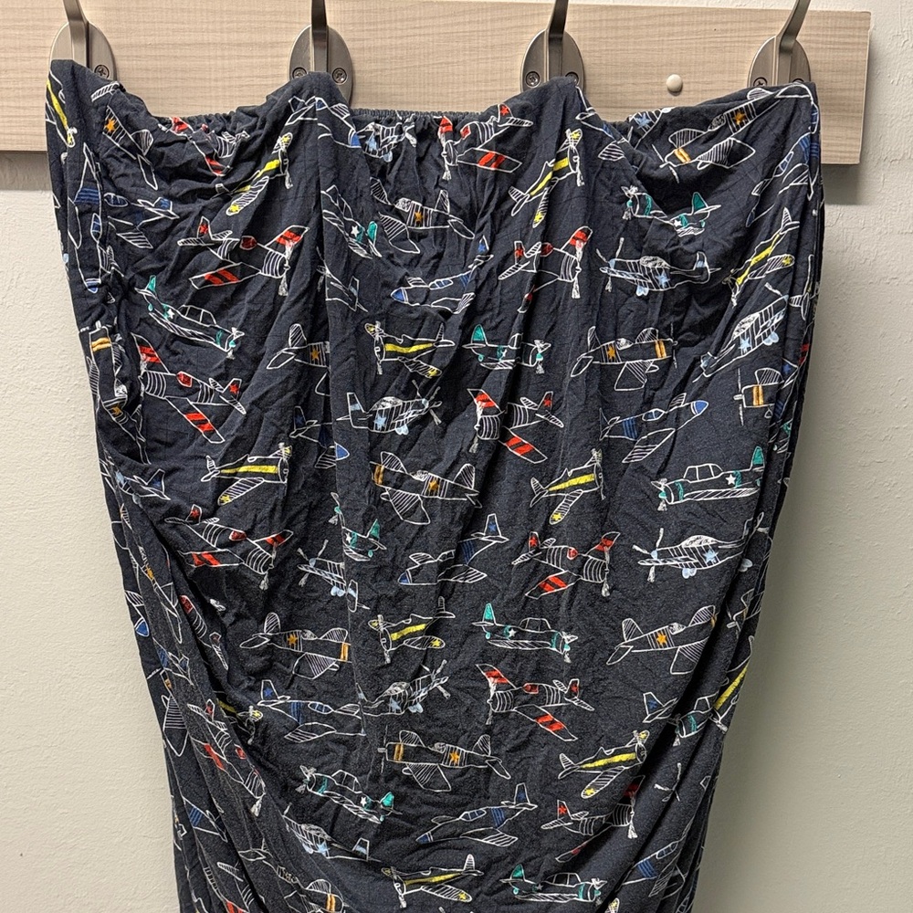 Little Sleepies Airplane Crib Sheet